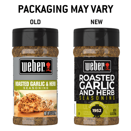 Weber Roasted Garlic & Herb Seasoning, 5.5 oz