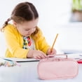 thumbnail image 4 of Ohmyroo High-Capacity 3-Pocket Stationery Pouch with Secure Zippers, 4 of 4