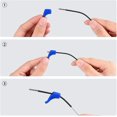 thumbnail image 4 of BRILLAR Correas y ganchos de silicona antideslizantes para gafas, paquete de 12, para niños y adultos, cómodos soportes para gafas, 4 of 5