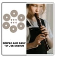 thumbnail image 3 of WASHWEPE 1 Set Flute Fastening Screws Stainless Steel Silver 1.00X1.00X0.20In For Flutists, 3 of 8