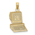 thumbnail image 4 of 14K Yellow Gold Charm Pendant Themed 15.35 mm 13.1, 4 of 4