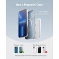 thumbnail image 6 of Anker 621 Magnetic Portable Charger (MagGo), 5,000mAh Wireless Power Bank with USB-C Cable, Magsafe-Compatible Battery Pack for iPhone 16/15/14/13/12 Series, 6 of 7