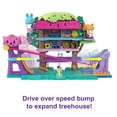 thumbnail image 4 of Polly Pocket Pet Adventure Treehouse Playset, Doll House with 2 Micro Dolls, Toy Car & 15+ Accessories, 4 of 7