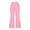 Pink, variant on ShomPort Womens Jogger Pants Elastic Waistband Color Block Straight Leg Lightweight Trendy Trousers Athleisure Comfort Sweatpants