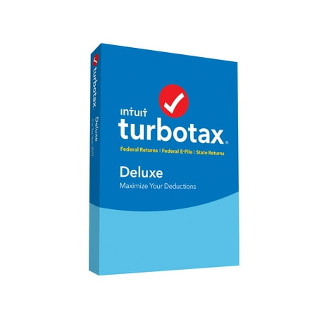 Intuit TurboTax Deluxe 2017 Federal & State