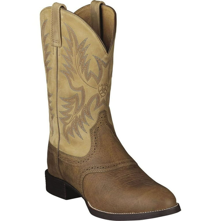 10002247 Ariat Men s Heritage Crepe Western Boots Brown