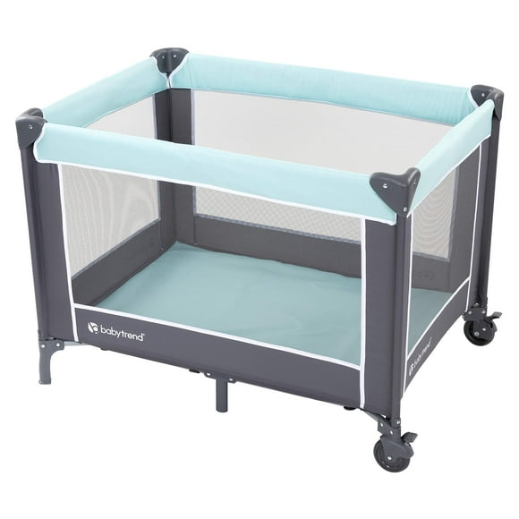 Baby Trend - Playard Portable, Bleu Scintillant