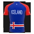 thumbnail image 2 of Iceland Full Zipper Bike Short Sleeve Cycling Jersey  for Men - Size L, 2 of 4