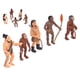thumbnail image 3 of Juguete de figura humana, vinilo 5 pcs duradero ligero ligero simulada figura humana antigua para regalos para modelos de pinintura, 3 of 7