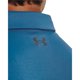 thumbnail image 4 of Polo de golf Under Armour Tech para hombre, talla X-Small, azul/gris, 4 of 4