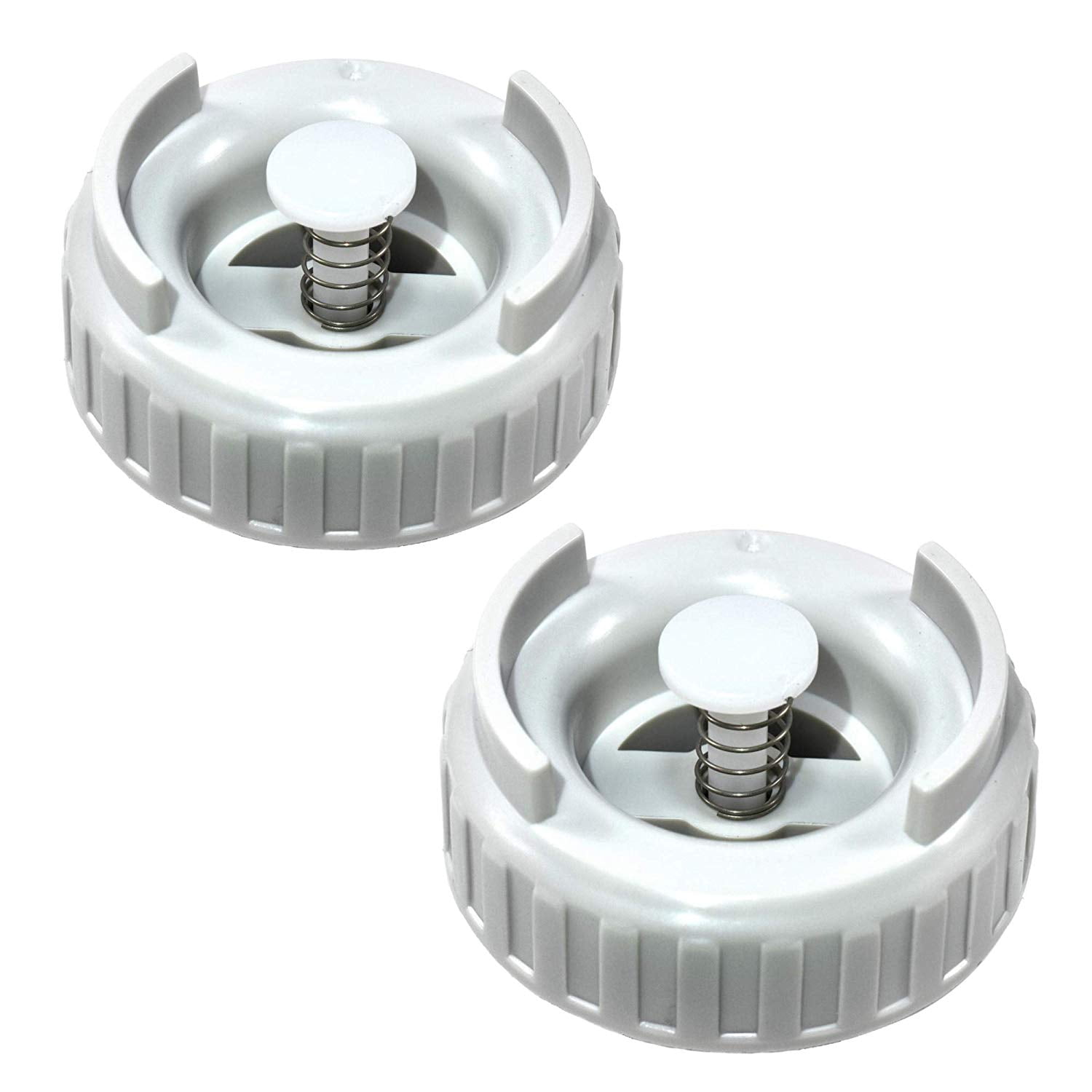 HQRP 2pack Bottle Cap Valve Assembly for Emerson MoistAir / Kenmore