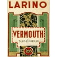 thumbnail image 2 of Unknown 25x32 White Modern Wood Framed Museum Art Print Titled - Larino Vermouth, 2 of 4