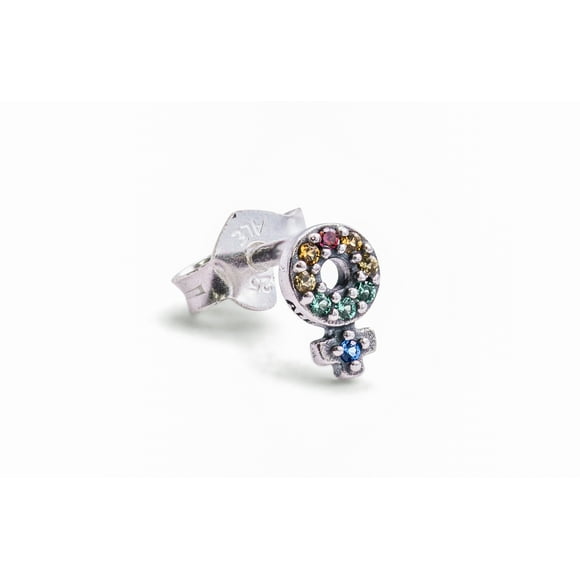 Pandora My Girl Pride Single Stud Earring