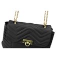 thumbnail image 2 of Bolsa Para Dama Negro Dapra Capitonado Sintético Luciana Nueva Imagen Nueva Imagen Bolsa, 2 of 6