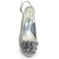 thumbnail image 4 of Lunar Womens Sabrina Corsage Court Shoes, 4 of 5