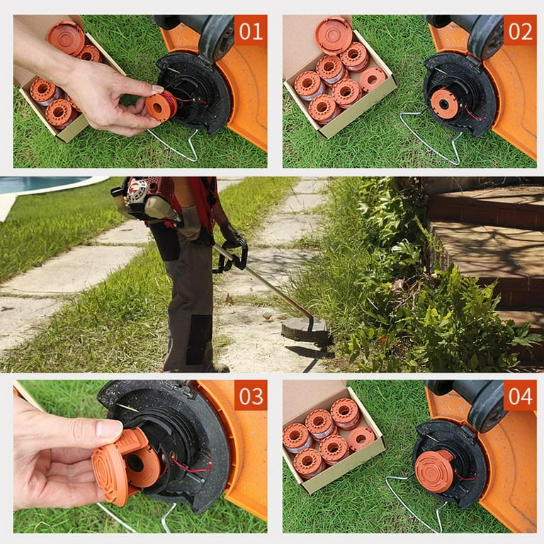 The works weed eater string outlet
