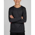thumbnail image 3 of Real Essentials 4 Pack: Boys Youth Dry-Fit Moisture Wicking Active Athletic Performance Long-Sleeve T-Shirt, 3 of 6