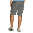 thumbnail image 3 of 9 Crowns Men's Cargo Jogger Casual Shorts (Large, Charcoal), 3 of 3