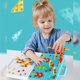 thumbnail image 4 of Juego de construcción de tornillos y pernos de 188 piezas | Juguetes educativos de construcción para niños | Motricidad fina y aprendizaje STEM | Tornillos, pernos y herramientas de plástico d, 4 of 6