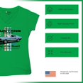 thumbnail image 6 of This Is Mustang Country King of the Road Women's V-Neck T-shirt Legendary Performance Classic American Muscle Licensed Tee, 6 of 7