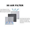 thumbnail image 2 of Filtro de aire LT120F Perfect Fit sin polvo de carbono, paquete de 3 unidades LG, 2 of 7