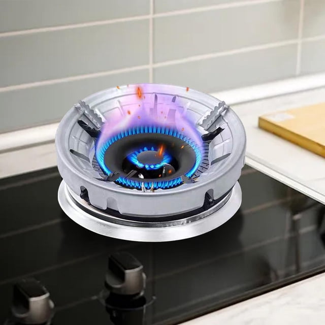 Anillos de soporte para Wok de cocina de Gas, cubierta de ahorro de Gas, anillos de ahorro de energía, estante de soporte para Wok, teteras, ollas, BLESIY Cubierta de ahorro de gas