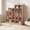 original color, variant on Danolapsi 5-Section Classroom Coat Locker with 9 Cubbies, Daycare Cubby Storage Organizer with 10 Hooks for Home, School, Nursery, Kindergarten