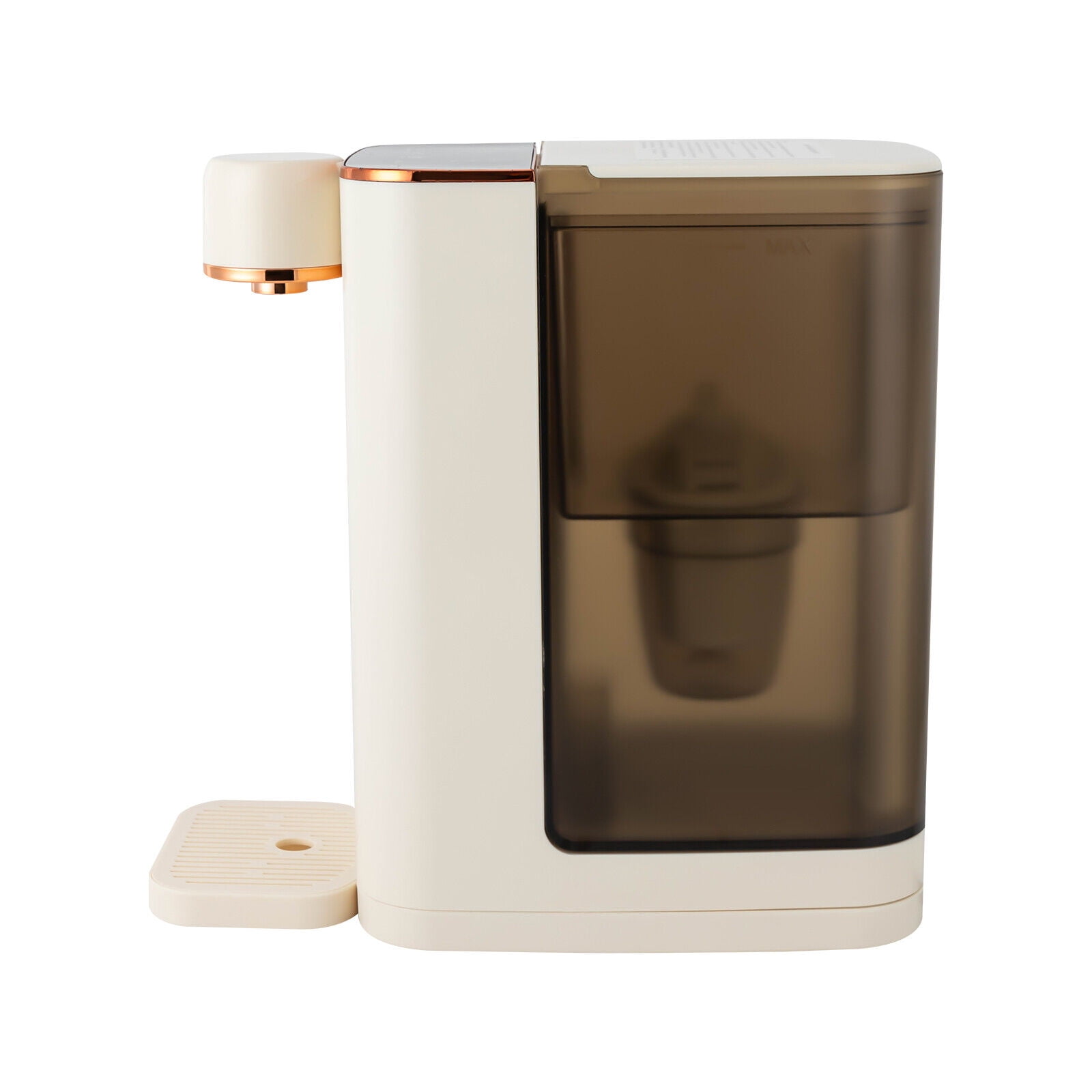 Modern Milky White Instant Hot Water Dispenser, Desktop Instant Hot Water Dispenser, Desktop Water Dispenser