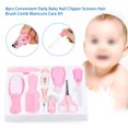 thumbnail image 2 of Herramienta De Manicura Kit De Manicura 8 Piezas Conveniente Daily Baby Nail Clipper Tijeras Cepillo De Pelo Peine Kit De Cuidado De Manicura Rosa ANGGREK Otros, 2 of 8
