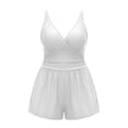 thumbnail image 5 of Plus Size Swim Romper Women Modest One Piece Swimsuit Full Coverage Boyleg with Pockets 2026 Bathing Suit Swimwear Summer Beach Vacation Outfits, 5 of 8