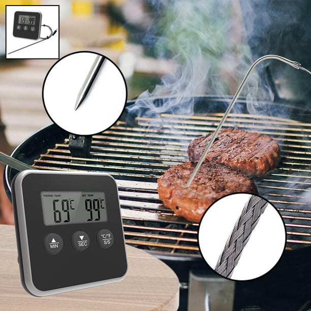 Termómetro de cocina Perfecl Retroiluminación Sonda de acero inoxidable