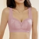 thumbnail image 3 of Gibobby Brasier para mujer Ropa interior pequeña y cómoda para mujer, ropa interior pequeña, fina, sin anillo de, talla grande, sujetador retráctil(Oro Rosa,38), 3 of 4