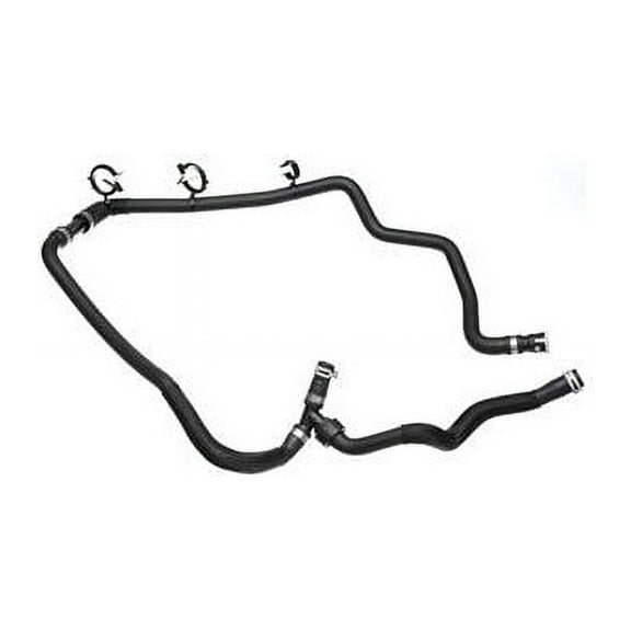 Left Driver Side Heater Hose - Compatible with 2012 - 2017 Ford Focus 2.0L 4-Cylinder 2013 2014 2015 2016