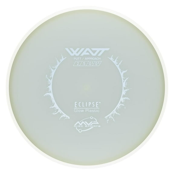 MVP Disc Sports Eclipse Glow 2.0 Watt Disc Golf Putter (165-170g)