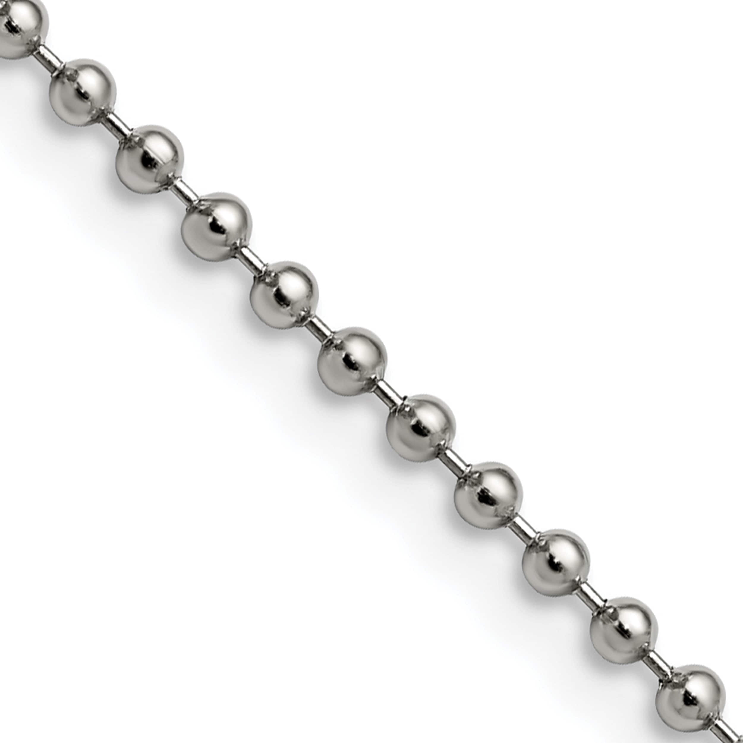  Stainless Steel Ball Chain Necklace