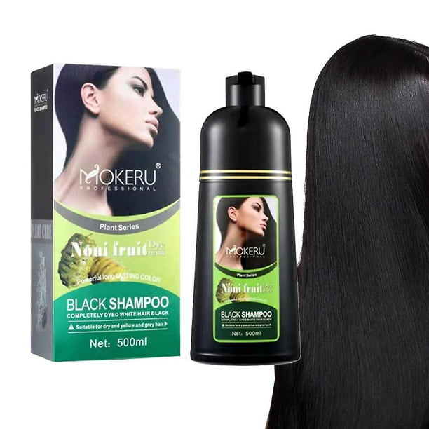 Champú instantáneo YONGSHENG para teñir el cabello y cubrir canas en minutos