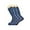 Captains Blue, variant on 3 Pairs Lightweight Slouch Socks for Women with Thin Sole Shoe Size 5-10 (Light Blue)