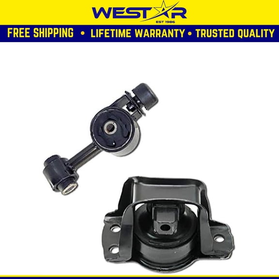 Fits 2009-2014 Nissan Cube 1.8L/2007-2012 Versa 1.8L Motor&Torque Mount Set 2PCS : A4323, A4320