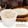 thumbnail image 2 of 10pcs Rice Measuring Cup Clear Rice Cooker Cup Measuring Cup for Rice Plastic Rice Scale Cup, 2 of 8
