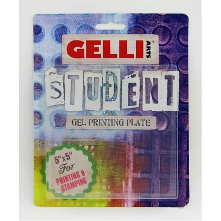 Gelli Arts 5 x 5 x 0.25 in. Student Printing Plate - Pack of 24