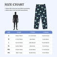 thumbnail image 4 of Fuzoiu Galaxy With Ufo Print Men's Pajama Pants,Lounge Pants for Men,Lounge PJ Bottoms,Sleepwear Pants with Drawstring Pockets -X-Large, 4 of 6