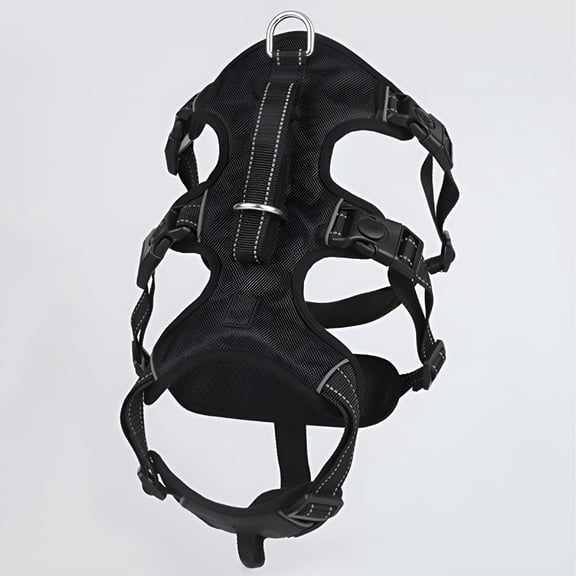 GASTROPOD Pet Vest Harness Escape-Proof Breathable Step-In Adjustable Buckle No Pull Large Dog Chest Harness