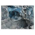 thumbnail image 2 of Addison Rugs Chantille Indoor/Outdoor Contemporary Watercolors Blue Washable Rectangle Rug, 1'8" x 2'6", 2 of 6