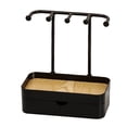 thumbnail image 2 of Drawer Necklace Hanging Jewelry Display Rack, Large Capacity Earring Ring Holder Organizer Hanger for Necklaces Bracelet, Can Keep Desktop Clean and Tidy with Double Layer, 2 of 7