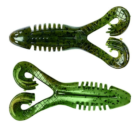 Googan Toad Summer Craw 5pk Soft Plastic Fishing Lure