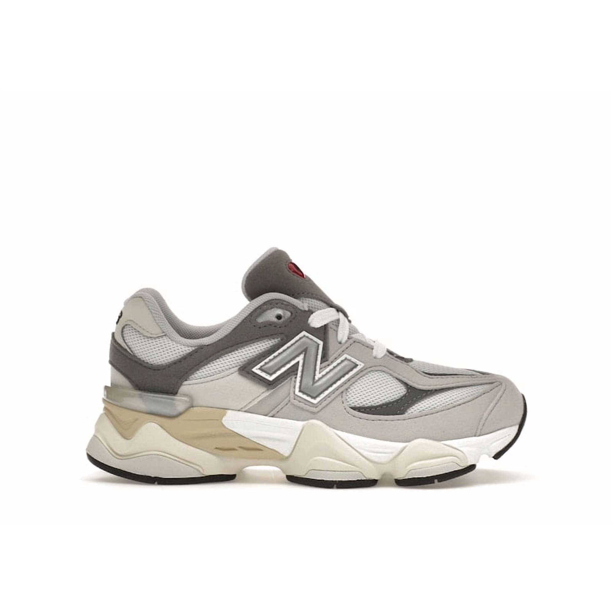 Little Kid's New Balance Lifestyle 9060 Grey Grey (PC9060GY) - 3