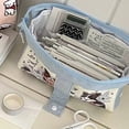 thumbnail image 6 of Jiibva Large Capacity Pencil Case, Kawaii Cute Puppy Pencil Cases, Single Layer Pencilcase, Big Pencil Pouch for College Office, 6 of 7