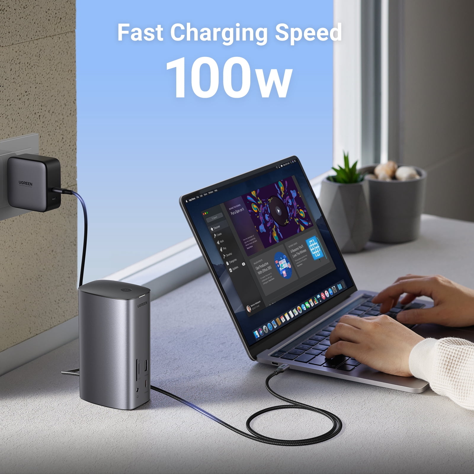 UGREEN Revodok Pro 312 12-in-1 4k HDMI Universal Docking Station
