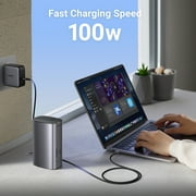 UGREEN Multi-Screen Adapter Docking Station with USB, Ethernet, Charging, and Card Reader
