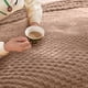 thumbnail image 4 of Frazada Descanso Térmica Taupe Sherpa Café, 4 of 5